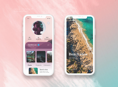DailyUI - #6 User Profile