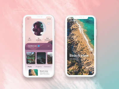 DailyUI - #6 User Profile