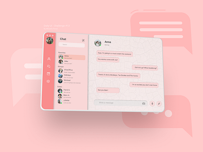 DailyUI - #13 Direct Messaging