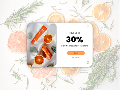 DailyUI - #16 Pop-Up / Overlay browser design graphic design popup product ui web