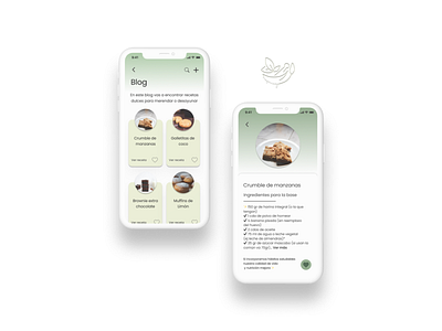 DailyUI - #40 Recipe app branding design food graphic design logo product productdesign recipe ui