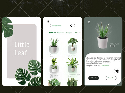 UI/UX for a planting Application