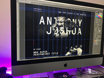 Anthony Joshua Website Remake