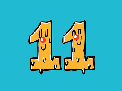 Once 11 eleven illustration numbers