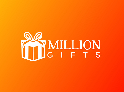 Million Gifts - Logo branding design graphic design icon illustration logo typography vector