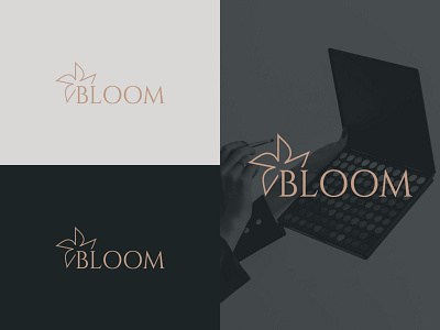 BLOOM branding design graphic design icon illustration logo typography vector