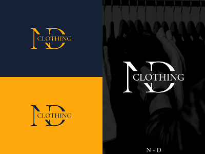 ND CLOTHING branding design graphic design icon illustration logo typography vector