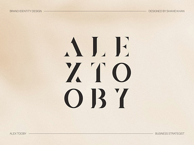 ALEX TOOBY branding design graphic design icon illustration logo typography vector