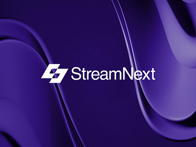 StreamNext - Logo & Identity Design branding design graphic design icon illustration logo typography vector