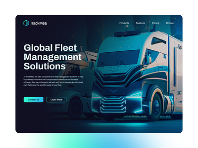 TrackMea - Web Design