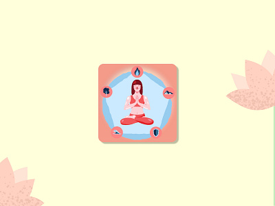 Daily UI 005 Meditation App Icon