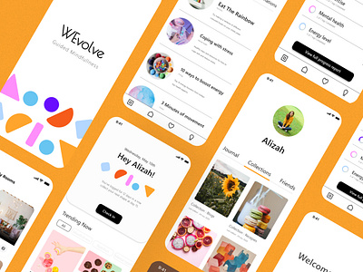 WEvolve | Brand Identity | App Design