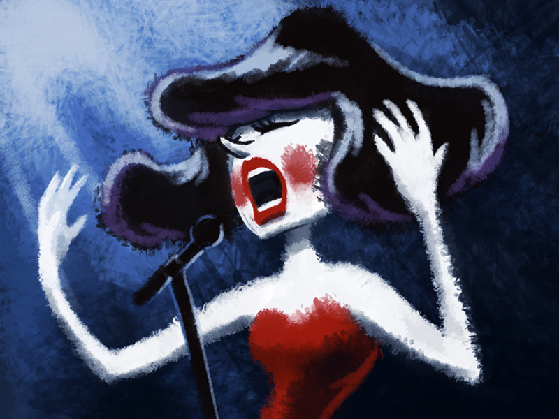 Kimbra kimbra portrait digital illustration singer photoshop