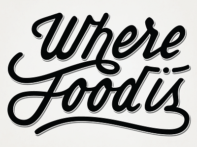 Where Food Is Logo