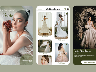 Bridal Mobile App (Wedding Dresses)