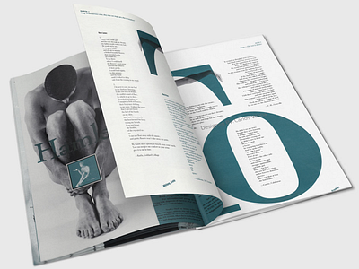 Survivor Mag: Hamlet Male concept print magazine printing typography