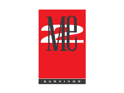 Me2 Survivor Logo design icon logo typography