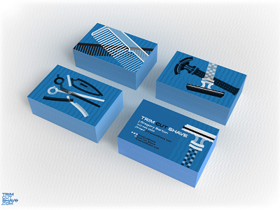 TCS Internal Business Cards branding design