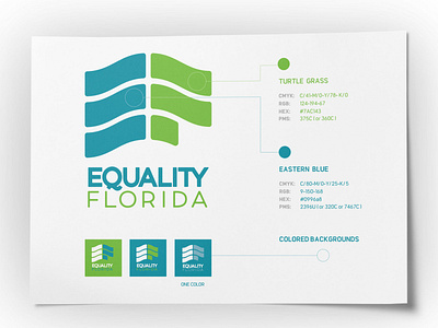 Equality Florida Logo Breakout branding design logo