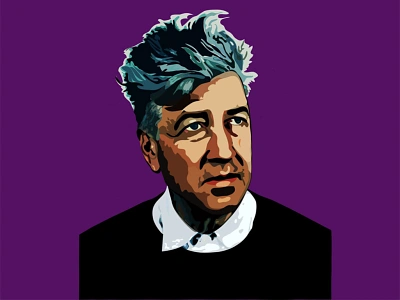 David Lynch adobe design digital graphic design illustration portrait vector