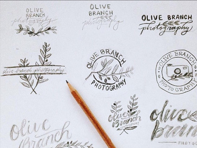 Initial Sketches logo design logos sketches