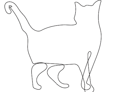 cat lineart lineart