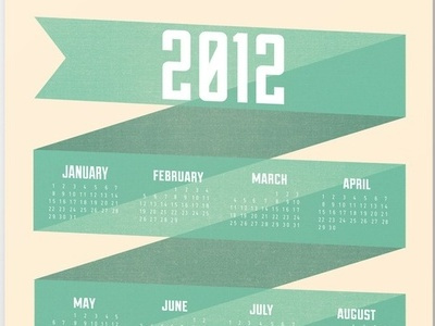 2012 Calendar Poster