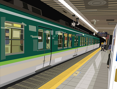 Nagoya Train design illustration