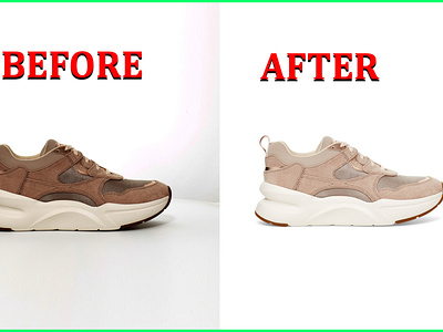 high quality product photo editing and background removal