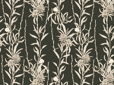 Botanical vector pattern - Patternbank