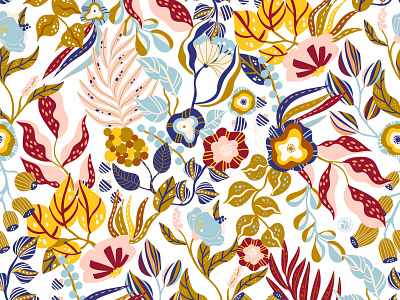 Floral Vector Pattern