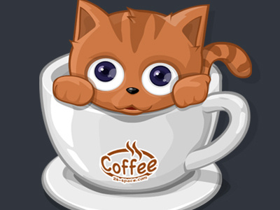 CoffeeCat Icon icon illustration kiro photoshop