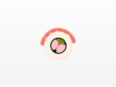 Maki Icon food icon illustration maki sushi