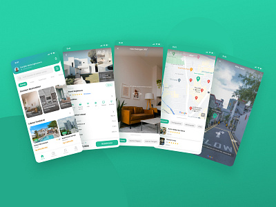 Proper 'Properties & Travel App' app mobile ui userexperience userinterface