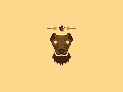Bearded Dog Logo WIP beer logo