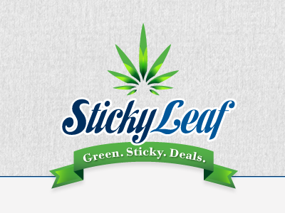 Stickyleaf Logo logo website