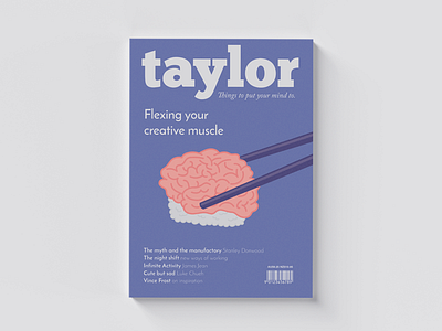 Taylor Magazine Cover - CATC Student Project