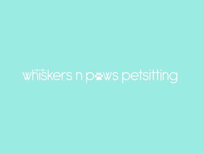 Whiskers N Paws Petsitting Logo