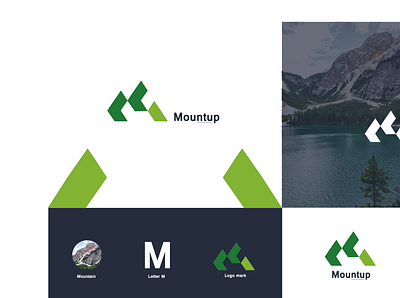 Minimal Letter Logo - Mountain icon branding logo logoart logoawsome logobran logodaily logodesigns logogrid logomaker logomark logomodern logomuah logonew logopassion logoplace logoprocess logoroom logos logosai logotype