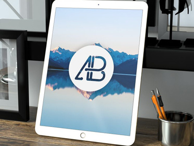 Free Realistic 12.9 Inch iPad Pro Mockup