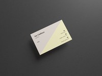 modern stylish business card mockup prev01 - Free Modern Stylish Business Card Mockup