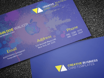 Personal Business Card Free Psd personal business card personal business card free psd
