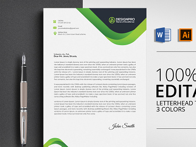 Corporate Letterhead