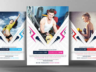 Fitness Health Flyer Psd Template fitness health flyer psd template health flyer