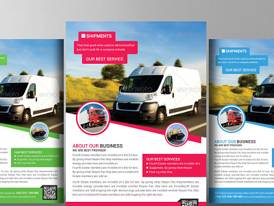 Freight / Shipment Services Flyer freight services flyer shipment services