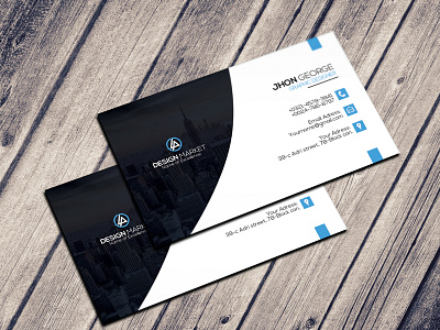 Free Creative Personal Business Card Psd Template