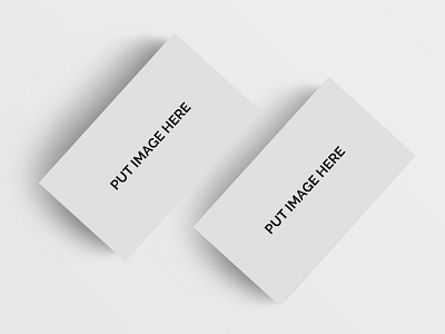 Free Realistic Business Card Mockups Psd