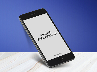 Free iPhone 6 Plus App Mock-Up Psd application clean color commercial creative design desktop display iphone iphone 6