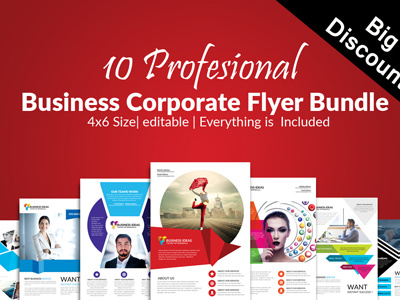 10 Business Flyer Bundle Vol:10