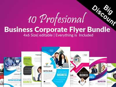 10 Business Flyer Bundle Vol:09 10 business flyer bundle vol:09 business cards business flyer cards editable file event flyer flyers free files graphic design latest print print template roll ups